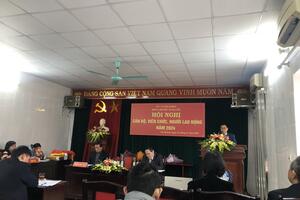 HỘI NGHỊ CÁN BỘ, CÔNG CHỨC, VIÊN CHỨC BỆNH VIỆN MẮT VÀ DA LIỄU HẢI DƯƠNG NĂM 2024