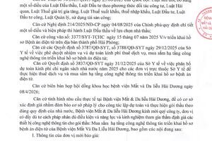 THƯ MỜI BÁO GIÁ THẨM ĐỊNH GIÁ