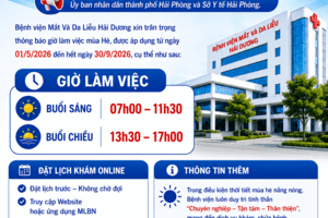 THÔNG BÁO LỊCH LÀM VIỆC MÙA HÈ