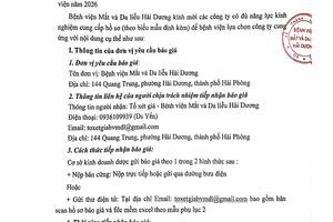 . BÁO GIÁ THUỐC GENERIC CHO GÓI MUA SẮM: MUA THUỐC PHỤC VỤ CÔNG TÁC KCB CHO NHÀ THUỐC BỆNH VIỆN MẮT VÀ DA LIỄU HẢI DƯƠNG( LẦN 2 )