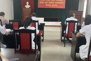 HỘI THI TAY NGHỀ BÁC SĨ, ĐIỀU DƯỠNG NĂM 2023