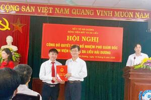 Công bố quyết định bổ nhiệm Tân Phó giám đốc